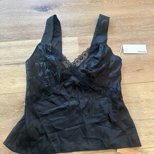 Reformation Vendome Silk Top - Small